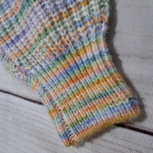 LOFT Petite Rainbow Spacedye Sweater Dress Size Small - Picture 9 of 11